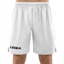 Krótkie Spodenki Damskie Biegowe Portland Białe. Białe szorty damskie Legea, bez wzorów, z poliesteru. Za 64.00 zł.