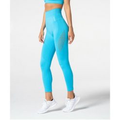 Legginsy bezszwowe damskie Carpatree Phase Seamless. Niebieskie legginsy damskie Carpatree, xs, bez wzorów. Za 49.99 zł.