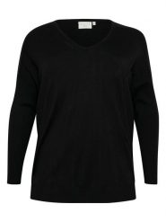 KAFFE curve Sweter w kolorze czarnym rozmiar: S. Czarne swetry klasyczne damskie KAFFE curve, s, bez kołnierzyka. Za 101.23 zł.