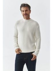 TATUUM Sweter w kolorze kremowym rozmiar: XL. Brązowe swetry męskie Tatuum, xl, bez wzorów, bez kołnierzyka. Za 183.59 zł.