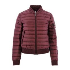 Kurtka JOTT EMMY Bordeaux. Czerwone kurtki damskie jott, s, bez wzorów, z tkaniny, bez kaptura. Za 402.99 zł.