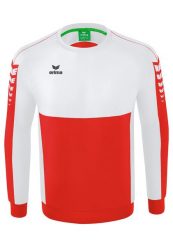 Bluza Erima Six Wings. Białe bluzy bez kaptura męskie Erima, l, z bawełny. Za 208.50 zł.