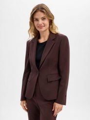 JOOP! marynarka z domieszką wełny Kobiety brązowy, 42. Brązowe marynarki i żakiety damskie Joop!, bez wzorów, z wełny, biznesowe. Za 1,499.95 zł.