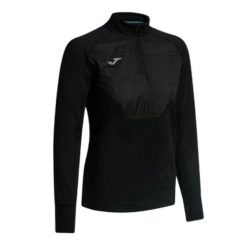 Bluza z pół zamkiem błyskawicznym Joma R-Night. Czarne bluzy bez kaptura męskie Joma, m, z materiału. Za 272.00 zł.
