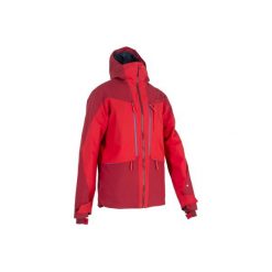 Kurtka narciarska All-Mountain AM900 męska. Czerwone kurtki męskie WED'ZE, m, bez wzorów, z elastanu, bez kaptura. Za 499.99 zł.
