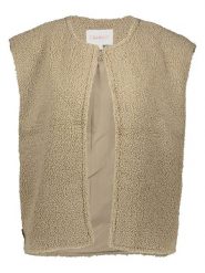 ONLY Kamizelka w kolorze beżowym rozmiar: M. Brązowe kamizelki damskie Only, m, z materiału. Za 113.10 zł.