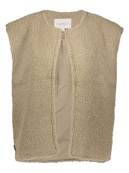 ONLY Kamizelka w kolorze beżowym rozmiar: M. Brązowe kamizelki damskie Only, m, z materiału. Za 113.10 zł.