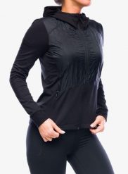 Bluza biegowa damska Sensor Infinity Zero Jacket. Czarne bluzy z kapturem damskie Sensor, m, z lycry. Za 483.99 zł.