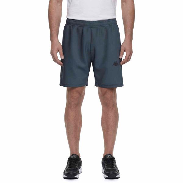 Szorty Kappa Inento. Czarne szorty męskie Kappa, l, z materiału, na fitness i siłownię. Za 169.00 zł.