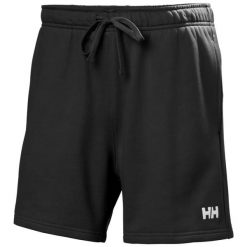 Szorty Helly Hansen Terry Loop 6". Czarne szorty męskie Helly Hansen, bez kołnierzyka. Za 286.50 zł.