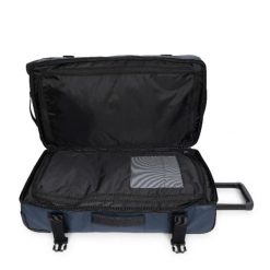 Torba na kółkach Eastpak Tranverz Cnnct M. Niebieskie torebki klasyczne damskie Eastpak, bez wzorów, z poliesteru, bez dodatków. Za 778.50 zł.