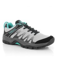 Kimberfeel Buty turystyczne "Montalto" w kolorze szaro-turkusowym rozmiar: 37. Szare obuwie trekkingowe damskie Kimberfeel. Za 173.99 zł.