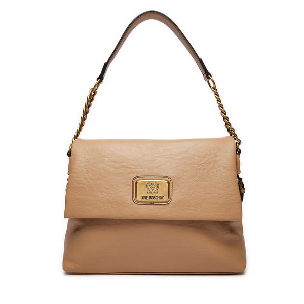 Torebka LOVE MOSCHINO. Brązowe torebki klasyczne damskie Love Moschino, bez wzorów, bez dodatków. Za 539.99 zł.