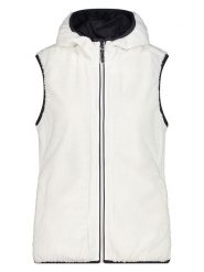 CMP Kamizelka polarowa w kolorze białym rozmiar: 46. Białe kamizelki damskie CMP, s, z materiału. Za 117.45 zł.