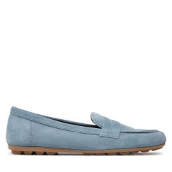 Lordsy Tamaris. Niebieskie mokasyny damskie Tamaris. Za 289.99 zł.
