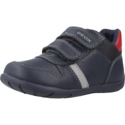Buty GEOX B ELTHAN BOY Niebieski. Czerwone buty fitness męskie Geox, na fitness i siłownię. Za 159.99 zł.