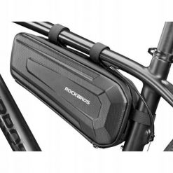 Sakwa, torba rowerowa pod ramę Rockbros B66. Czarne torebki klasyczne damskie ROCKBROS, bez wzorów, bez dodatków. Za 69.00 zł.