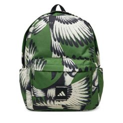 Plecak adidas. Zielone plecaki damskie Adidas, bez wzorów, sportowe. Za 99.99 zł.