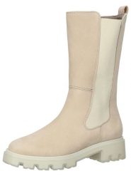 Paul Green Skórzane kozaki w kolorze beżowym rozmiar: 40. Brązowe kozaki damskie Paul Green, bez obcasa. Za 434.99 zł.