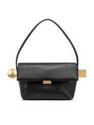 JACQUEMUS Torebka Le Rond Carre 24H243BA383-3171 Czarny. Czarne torebki klasyczne damskie JACQUEMUS, bez wzorów, ze skóry, bez dodatków. Za 4,699.00 zł.