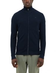 Męski Sweter Mustang Style Escondido Dark Sapphire 1016847 4136. Niebieskie swetry męskie Mustang, l, bez wzorów, bez kołnierzyka. Za 169.99 zł.