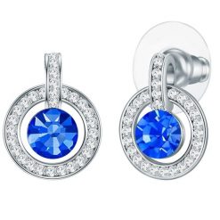 Lulu & Jane Kolczyki Stop metali Srebrny 1 ct Damski. Szare kolczyki damskie Lulu & Jane, z kryształem, srebrne, na sztyftcie. Za 99.99 zł.