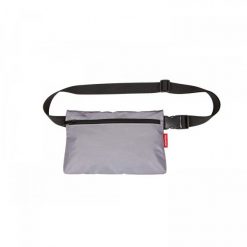 Nerka beltbag flat reflective. Szare walizki Reisenthel, bez wzorów, z materiału. Za 107.90 zł.