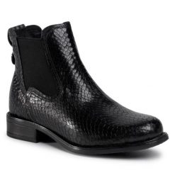 Sztyblety Lasocki. Czarne botki damskie Lasocki, bez obcasa, na płaskiej podeszwie, bez zapięcia. Za 111.99 zł.