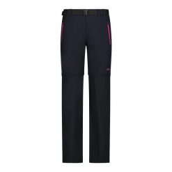 Spodnie damskie turystyczne CMP 3T51446. Czarne spodnie dresowe damskie CMP, na lato, l, bez wzorów. Za 179.99 zł.
