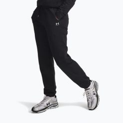 Spodnie damskie Under Armour Sport Terry Jogger /. Czarne spodnie sportowe damskie Under Armour, na fitness i siłownię. Za 159.99 zł.