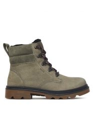 ECCO Trapery Grainer K 72829261850 Zielony jasny. Zielone buty zimowe chłopięce ECCO, z nubiku, bez zapięcia. Za 489.99 zł.
