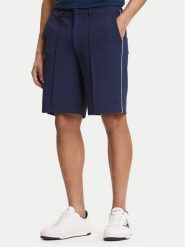 Guess Szorty sportowe Z6GD11 K3210 Granatowy Regular Fit. Niebieskie szorty męskie Guess, m, z syntetyku. Za 379.99 zł.