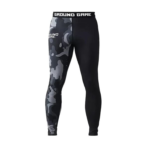 Legginsy do MMA męskie Ground Game Moro 4.0. Szare bielizna termoaktywna męska GROUND GAME, m, bez wzorów. Za 179.00 zł.