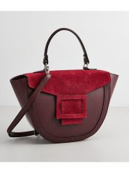 Maison héritage PARIS Skórzana torebka "Votti" w kolorze bordowym - 28 x 21 x 9 cm rozmiar: onesize. Czerwone torebki klasyczne damskie maison héritage PARIS, bez wzorów, z materiału, bez dodatków. Za 391.99 zł.