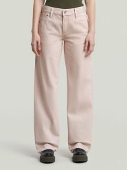 G-Star Dżinsy - Flared fit - w kolorze jasnoróżowym rozmiar: W32/L34. Różowe jeansy damskie G-Star, z podwyższonym stanem. Za 243.64 zł.