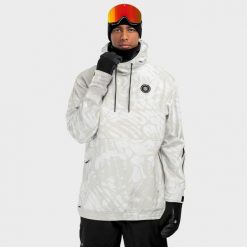 Kurtka snowboardowa męska W1 Tremblant. Białe kurtki męskie SIROKO, l, bez wzorów, z softshellu, bez kaptura, narciarskie. Za 844.00 zł.