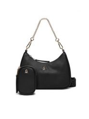 Steve Madden Torebka Bhabit SM13001828 Czarny. Czarne torebki klasyczne damskie Steve Madden, bez wzorów, ze skóry, bez dodatków. Za 339.99 zł.