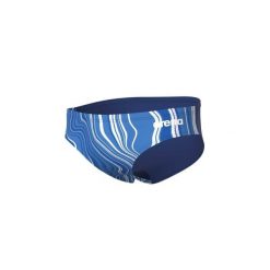 Kąpielówki Arena Marbled. Niebieskie kąpielówki męskie Arena, m, bez wzorów, z materiału, na fitness i siłownię. Za 272.50 zł.