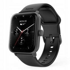 SMARTWATCH Zegarek Sportowy Hama Fit Watch 6010 GPS Prostokątny Czarny. Czarne, cyfrowe zegarki damskie Hama, plastikowe. Za 284.95 zł.