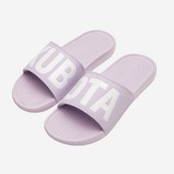 Klapki Kubota Pro 2.0 Pastelowy Fiolet. Klapki damskie Kubota, bez wzorów, z mikrofibry, bez obcasa. Za 99.99 zł.