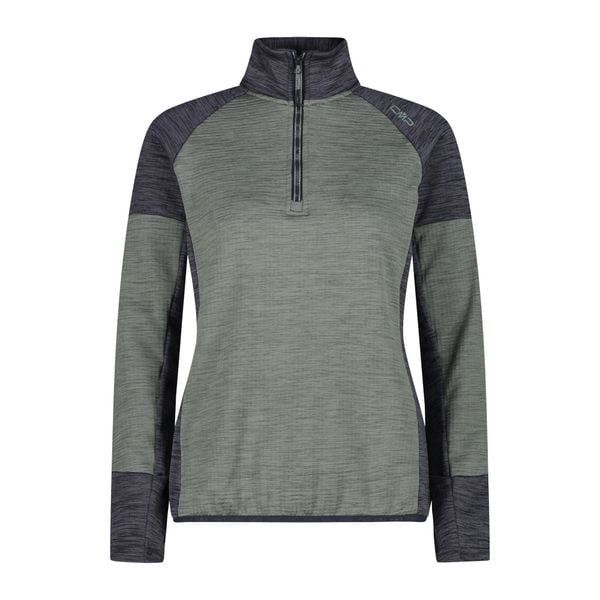 Bluza damska turystyczna CMP 34G2266. Zielone bluzy bez kaptura damskie CMP, l, z materiału. Za 272.25 zł.