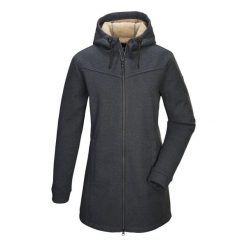 Damska parka z polaru Killtec GW 37. Niebieskie parki damskie GIGA DX, bez wzorów, z materiału. Za 483.50 zł.