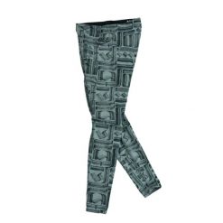 Legginsy damskie Just Do It szare. Szare legginsy sportowe damskie Nike, s, bez wzorów, z materiału, na fitness i siłownię. Za 59.60 zł.