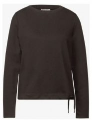 Street One Sweter w kolorze ciemnobrązowym rozmiar: 38. Brązowe swetry klasyczne damskie Street One, bez kołnierzyka. Za 157.35 zł.