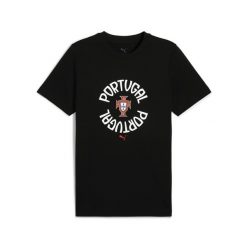 Męska koszulka Portugalia ftblNRGY PUMA. Czarne t-shirty sportowe męskie Puma, m, bez ramiączek, do piłki nożnej. Za 139.00 zł.