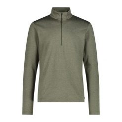 Sweter z golfem CMP. Zielone swetry męskie CMP, l, bez wzorów, z materiału, bez kołnierzyka. Za 253.00 zł.