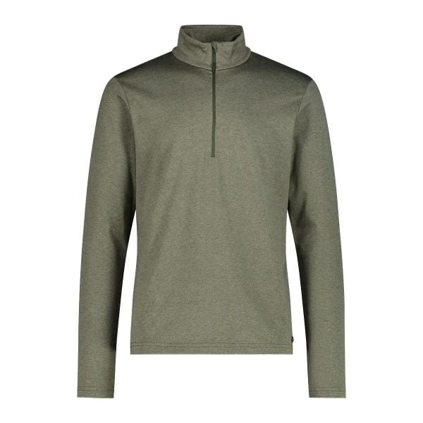 Sweter z golfem CMP. Zielone swetry męskie CMP, l, bez wzorów, z materiału, bez kołnierzyka. Za 253.00 zł.