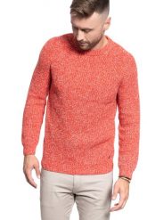 SWETER MĘSKI MUSTANG EMIL C MOULINE 1009132 7179. Swetry męskie Mustang, m, bez wzorów, bez kołnierzyka. W wyprzedaży za 69.99 zł.