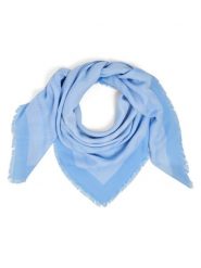 HUGO Szalik - Alycia Kobiety Modal niebieski|biały, ONE SIZE. Białe szaliki i kominy damskie Hugo, bez wzorów, z bawełny. Za 259.95 zł.
