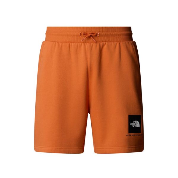 Szorty The North Face Box Nse Regular. Brązowe szorty męskie The North Face, bez kołnierzyka. Za 175.99 zł.